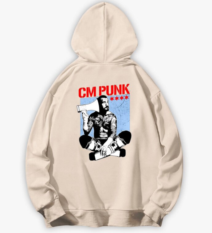 CM Punk - Oversized Hoodie - Image 6