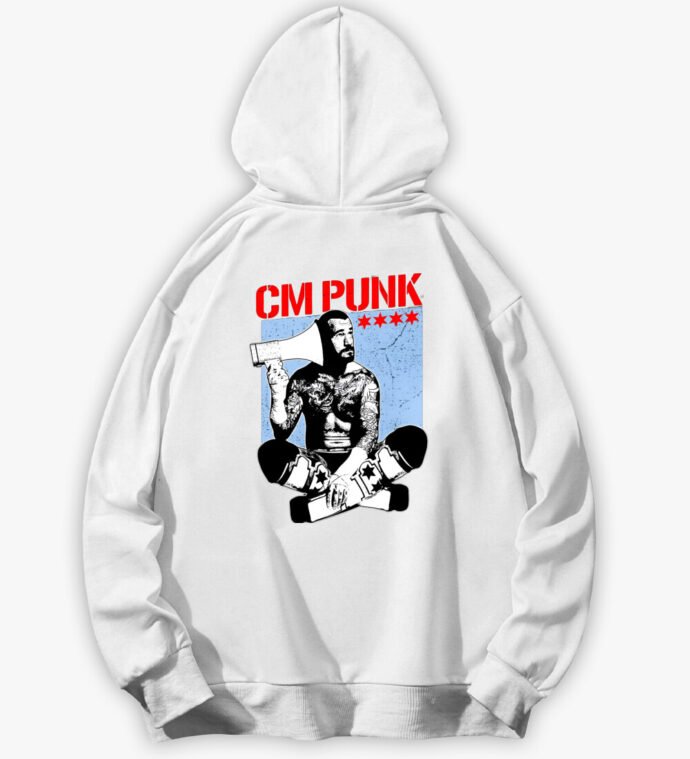 CM Punk - Oversized Hoodie - Image 4