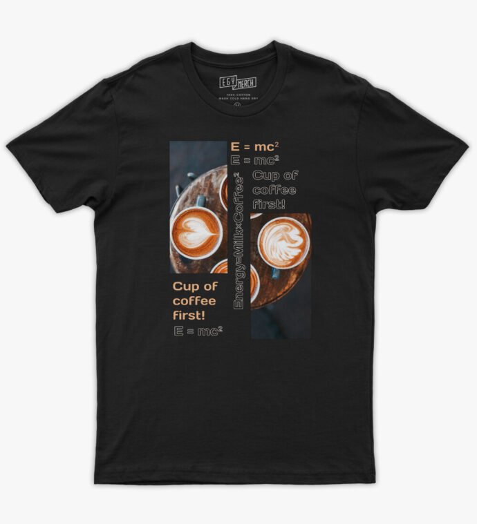 Energy = Milk × Coffee ² ☕ - Tshirt
