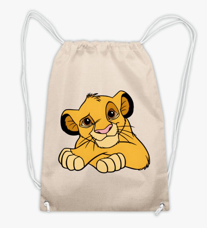 Simba Lion King Disney - Drawstring Bag - Image 3