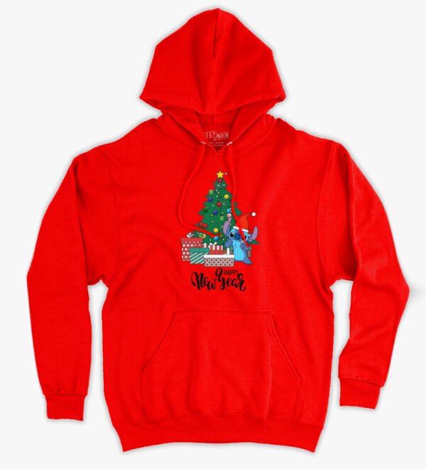 Stitch Merry Christmas - Classic Hoodie - Image 3